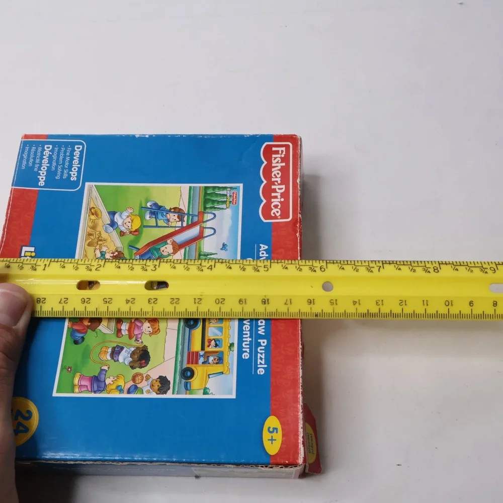 Fisher Price Little People School Yard Adventure Puzzle 24 Pieces 2012 Complete‎